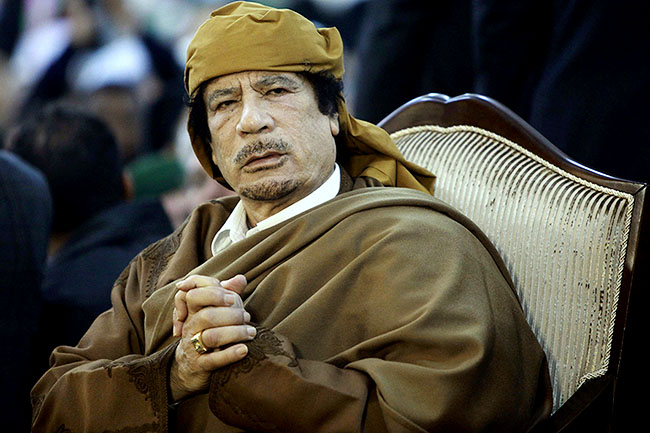 Муамар Каддафи 